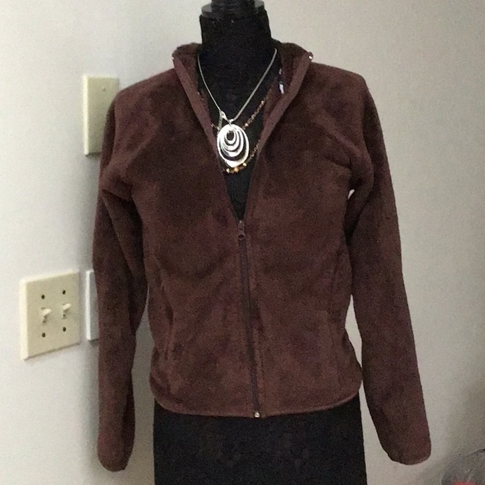 🎉2 for $15 Sale🎉Alpine Sky small fleece coat hidden pockets excellent